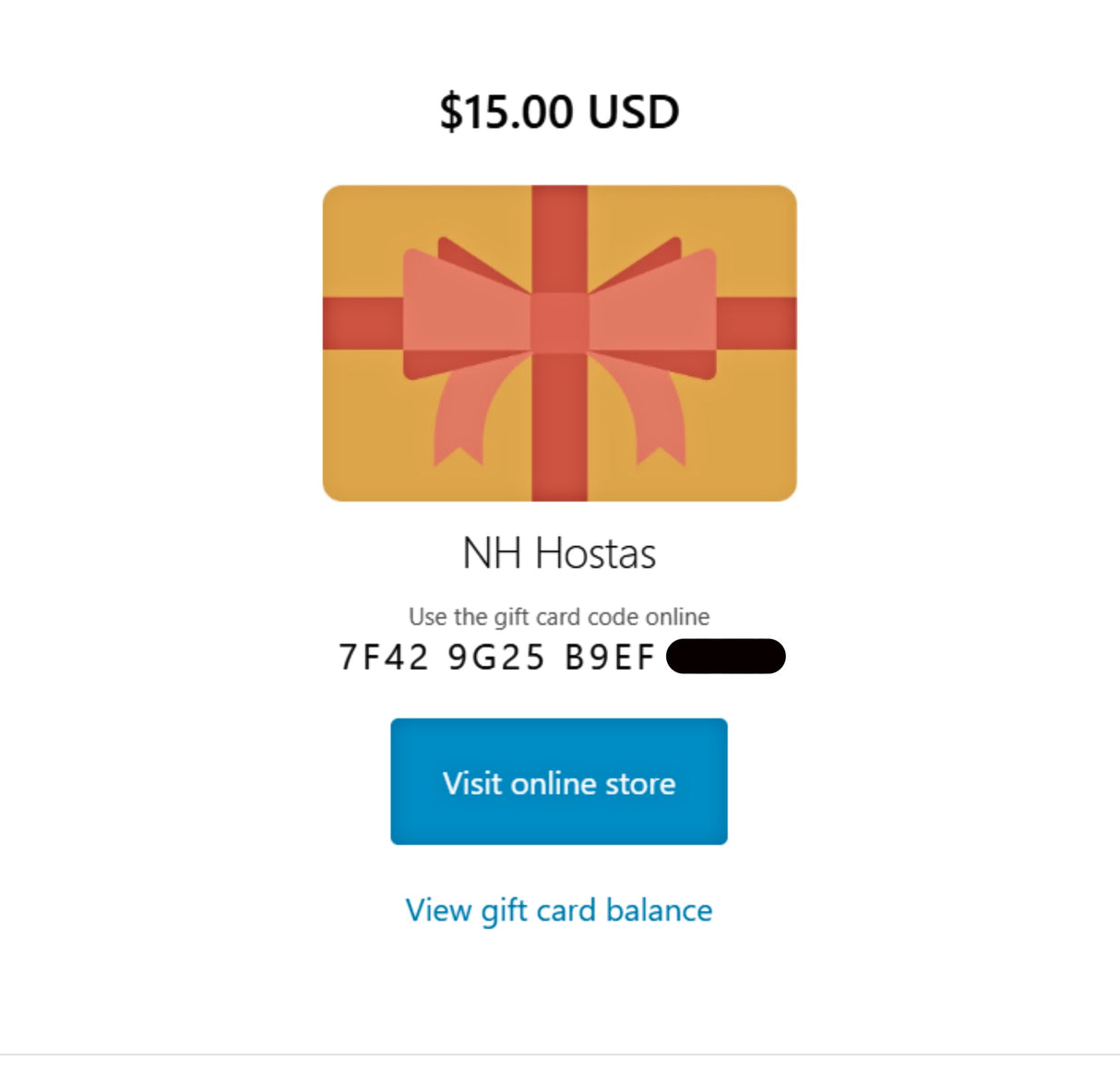 Gift Card