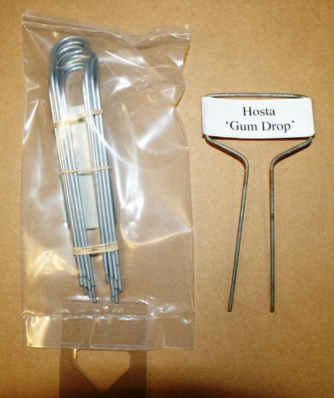 5 inch plastic plant labels 5" Metal Plant Markers – NH Hostas