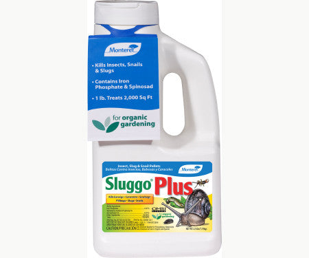  Monterey 2.5 lbs Sluggo Plus Spinosad : Fertilizers : Patio,  Lawn & Garden